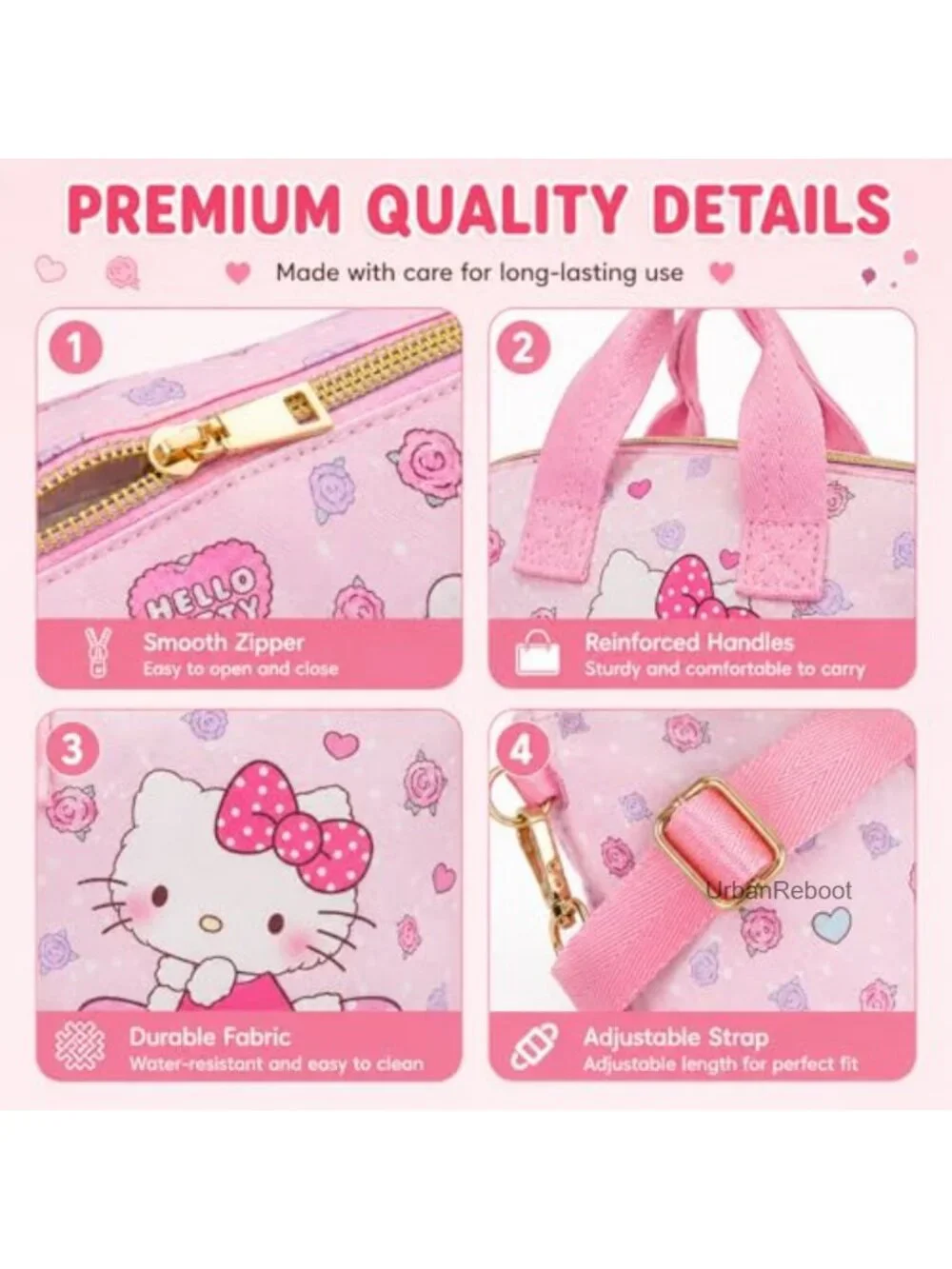 Mini Crossbody Bag PU Leather Soft Shoulder Messenger Purse with Keychain